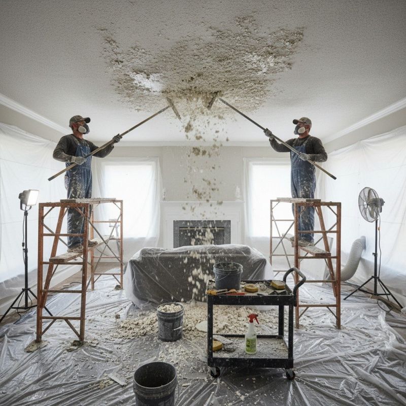 Local Ceiling Remodeling pros at work